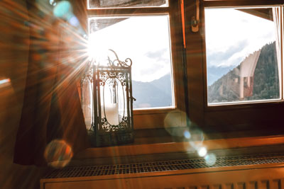 Die Ruhe in den Bergen genießen